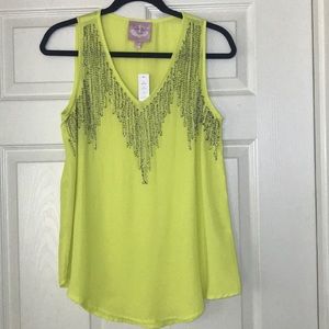 Romeo & Juliet Couture sleeveless top NWT